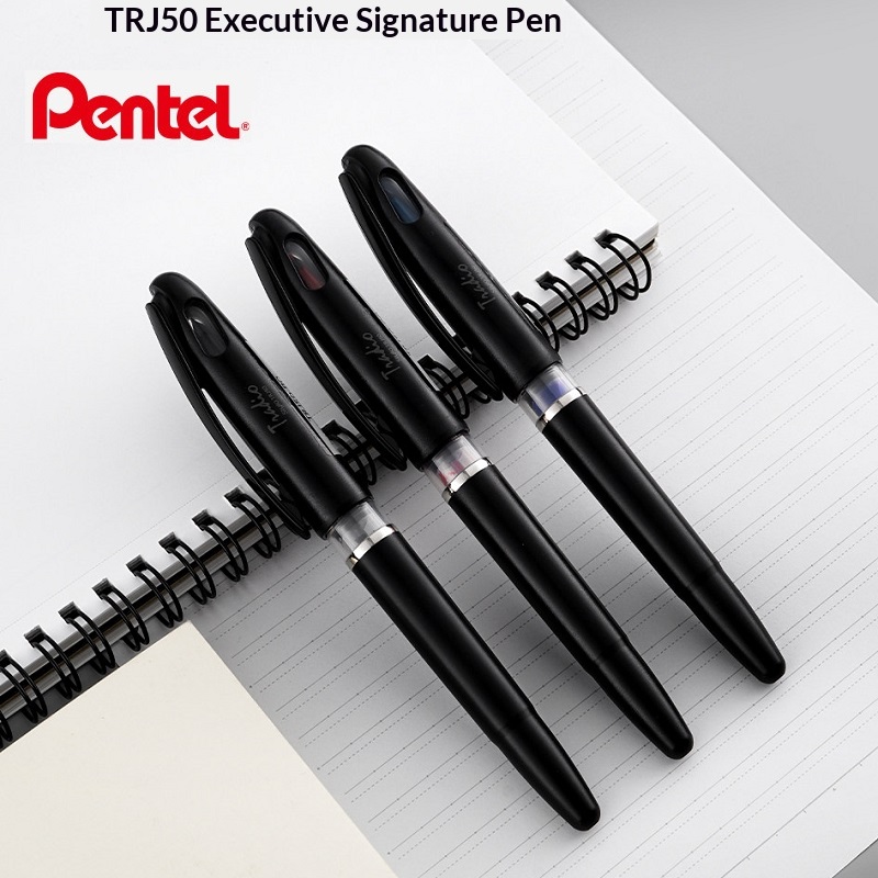 Pulpen Tinta Lembut Isi Ulang  - Pentel Pen Sign Pen ulasan dan harga