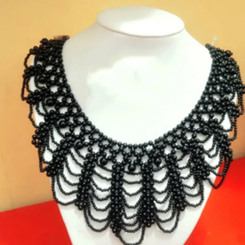 Kalung Mutiara Imitasi Rantai  - Pearl Trim Chain ulasan dan harga