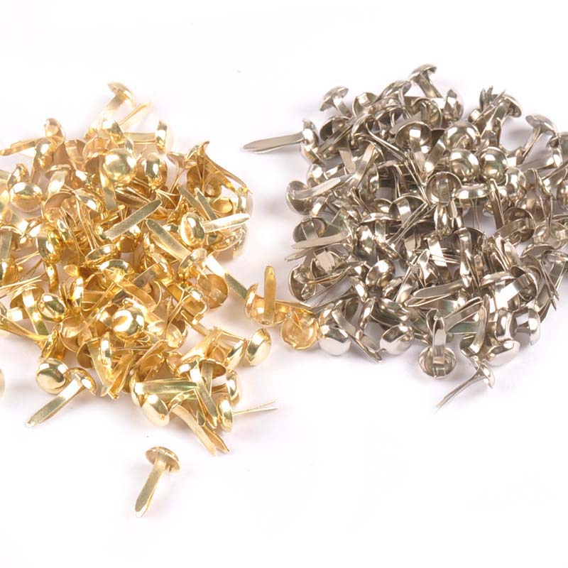100 Buah Hiasan Bulat Campuran - Embellishments For Scrapbooking ulasan dan harga